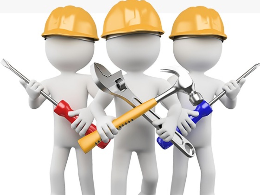 Batching plant maintenance 