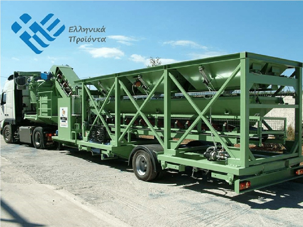 Mobile Concrete Batching Plant PR-M 50