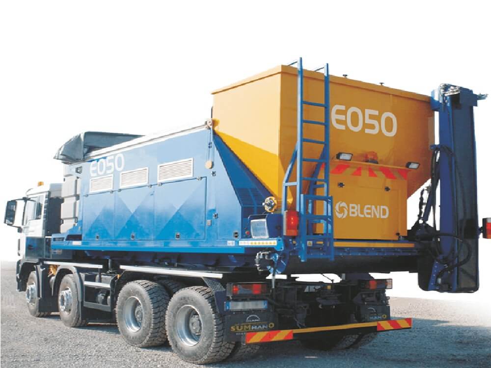 BLEND Mobile Ready-Mix Concrete & Cold Asphalt Plants