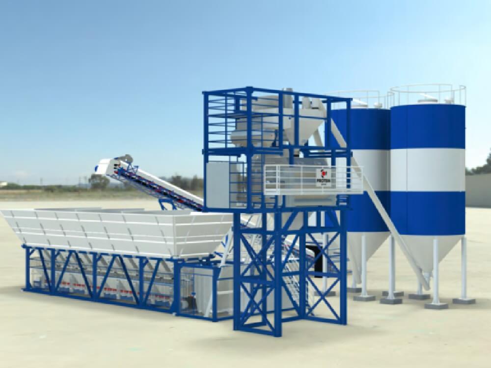 Containerized Type Concrete Batching Plants